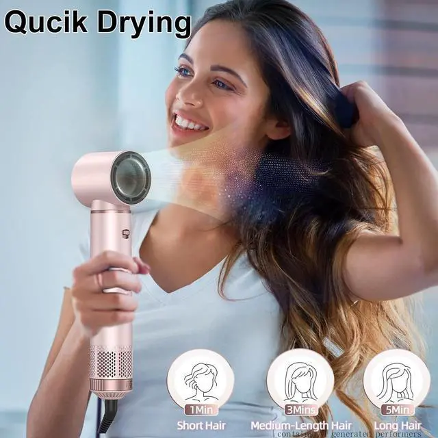 Alt view image 3 of 7 - 5 in 1 Hair Styler & Wrap Air Curler, Low-Speed Hair Tools