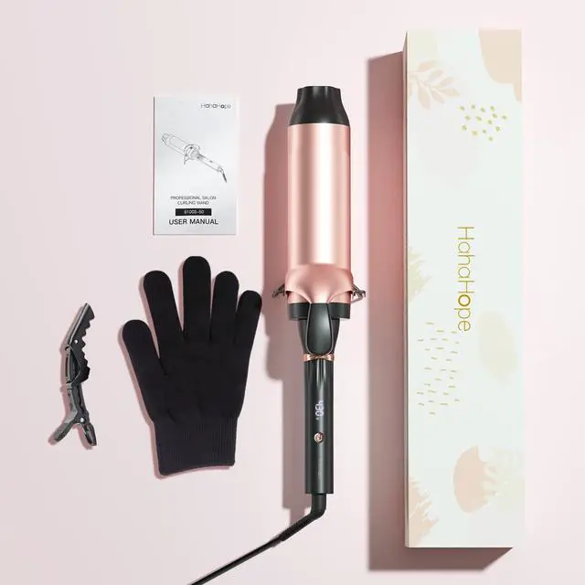 Alt view image 7 of 7 - 2 Inch Large Barrel Curling Iron for Long Hair & Thick Hair, Hair Curler for Beach Waves and Voluminous Curls, 30 Seconds Fast Heating Hair Styling Tool with 8 Adjustable Temperature