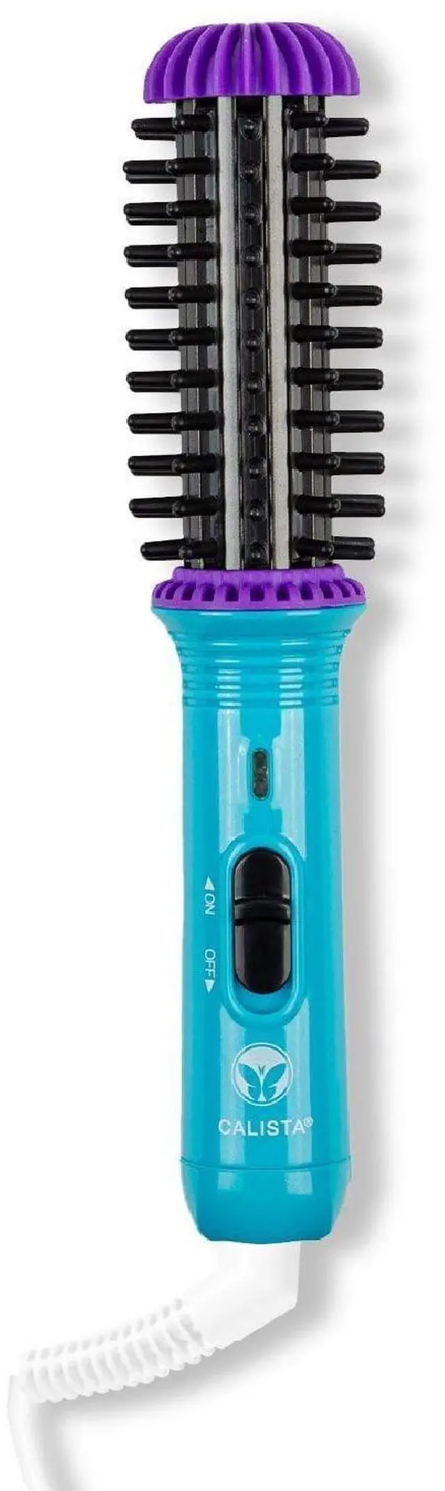 Main image of GoGo Mini Heated Round Brush, Corded On-the-Go Styling, Berry Burst