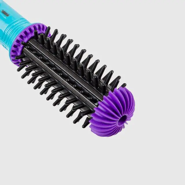 Alt view image 2 of 7 - GoGo Mini Heated Round Brush, Corded On-the-Go Styling, Berry Burst