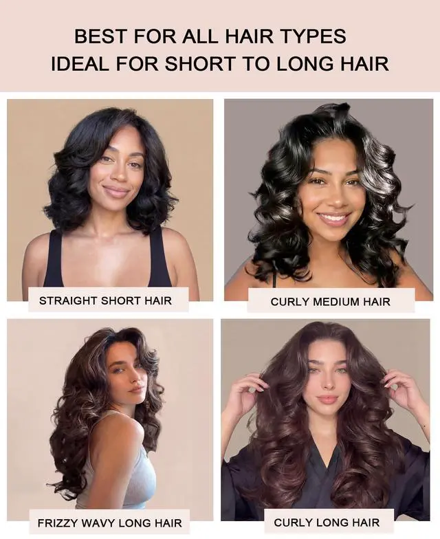 Alt view image 7 of 7 - Littles Heatless Curls Overnight Rods - Upgraded Directional Grip Velvet Heatless Hair Curler to Sleep in No Heat Heatless Curling Flexi Rods Foam Hair Rollers for Blowout Look Long & Short Hair