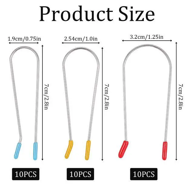 Alt view image 2 of 7 - 30Pcs Hot Curler Clips Replacement Kit Hots Roller Clips