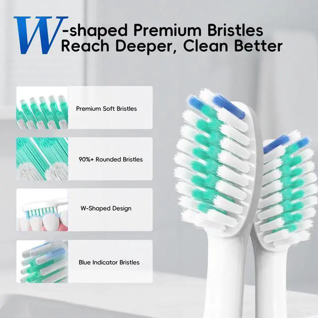 Alt view image 3 of 7 - Sonic Electric Toothbrush for Adults, Rechargeable Travel