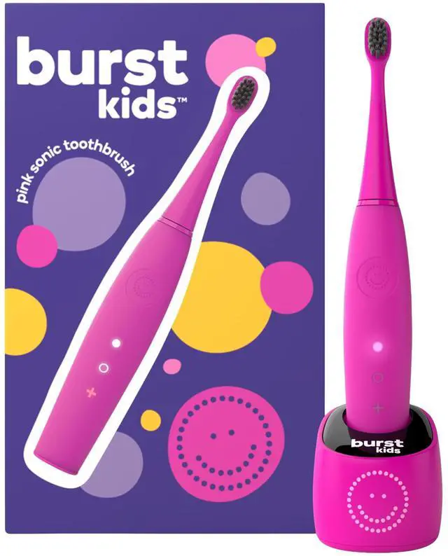 Main image of Kids & Toddlers Electric Toothbrush (Pink) | Soft Bristles