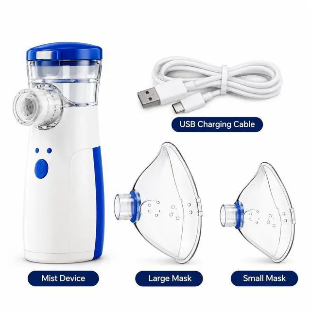 Alt view image 5 of 5 - - Fine Mist Device - Portable, Rechargeable Handheld Unit with Dual Mist Settings