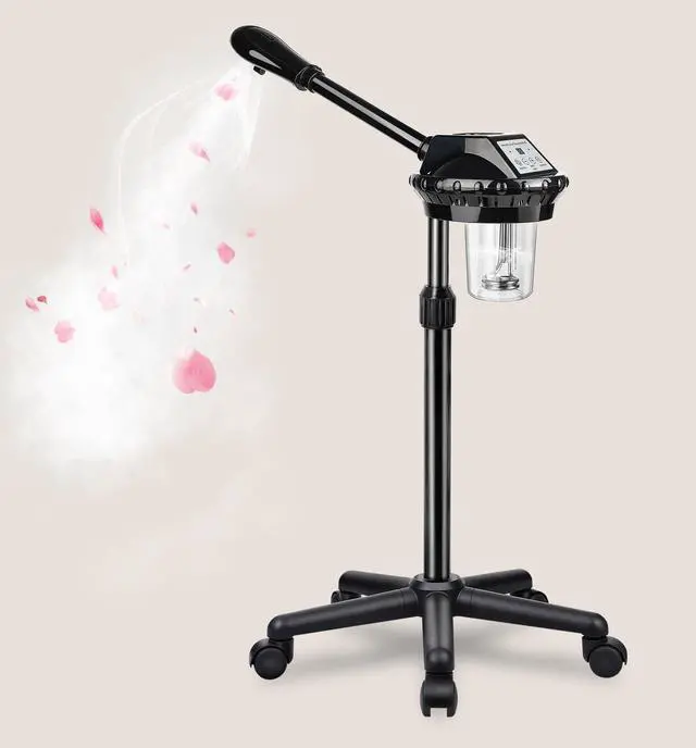 Main image of Professional Facial Steamer,Hot Mist Steamer Face,Steamer Esthetician-Black