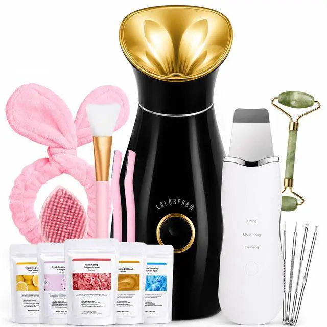 Main image of Facial Steamer Spa Kit with 17 Skin Care Tools for Home Spa