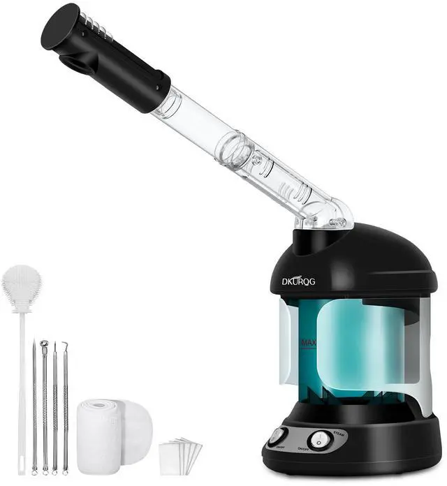 Main image of Facial Steamer with Extendable 360° Rotating Arm (Black)