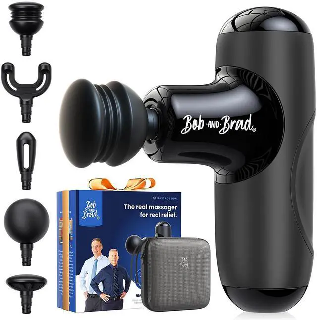 Main image of Q2 Mini Massage Gun, Pocket-Sized Deep Tissue Massager Gun, Portable Percussion Muscle Massager Gun, Ultra Small & Quiet Muscle Massage Gun for Muscle Recovery with Carry Case