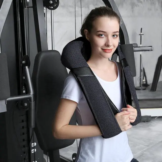 Alt view image 5 of 7 - Heat Neck Massager for Pain Relief Deep Tissue - Gift for Women Men
