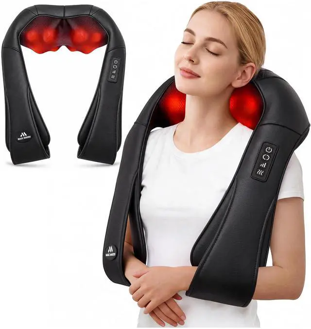 Main image of Neck for Pain Relief Deep Tissue with Heat, Gifts for Women Men