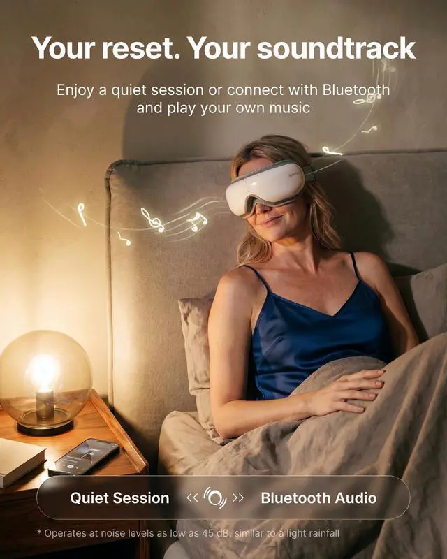 Alt view image 5 of 7 - Eyeris 1 Eye Massager with Heat, Heated Massage Eye Mask