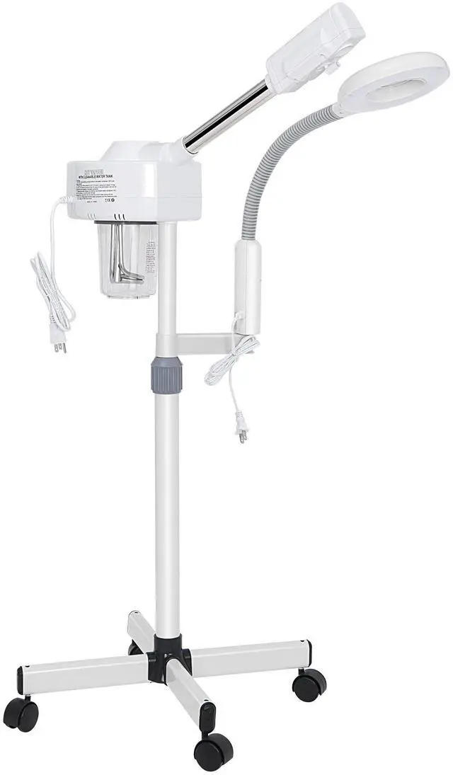 Main image of 2 in 1 Facial Steamer 5X Magnifying Lamp - Hot Ozone Spa Machine, Mist Face Salon Beauty Skin Care Equipment