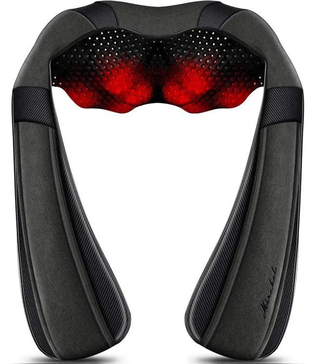 Main image of Shiatsu Neck & Back Massager with Heat for Pain Relief Deep Tissue
