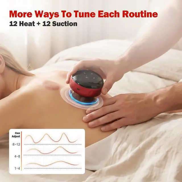 Alt view image 2 of 7 - Electric Cupping Device, Cordless Cupping Massager, 1 Pack