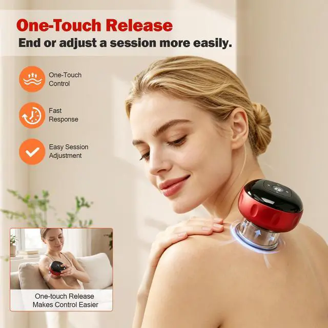 Alt view image 3 of 7 - Electric Cupping Device, Cordless Cupping Massager, 1 Pack