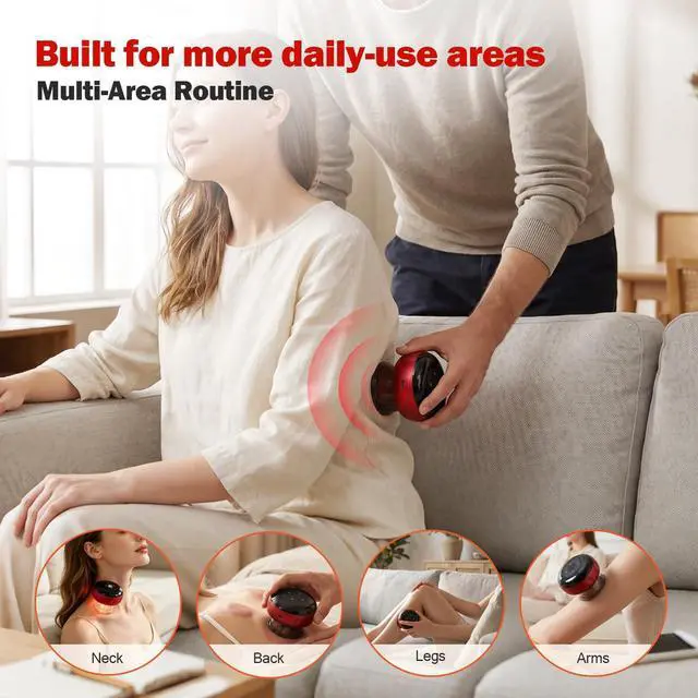 Alt view image 4 of 7 - Electric Cupping Device, Cordless Cupping Massager, 1 Pack