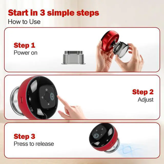 Alt view image 7 of 7 - Electric Cupping Device, Cordless Cupping Massager, 1 Pack