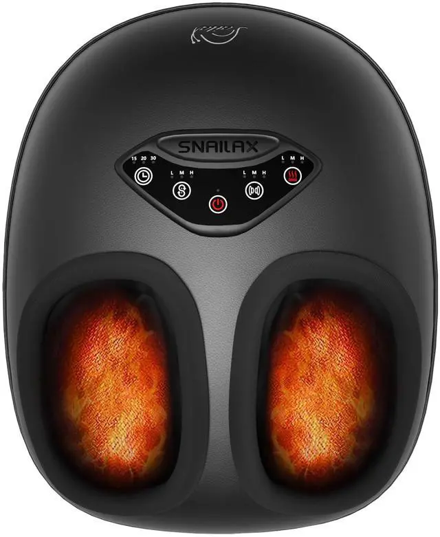 Main image of Shiatsu Foot Massager with Heat, Deep Kneading Rolling Compression Feet Massager for Plantar Fasciitis Neuropathy, 3 Heating Levels,3 Timer Option Fits Size up to 14 Gifts for Men,Women