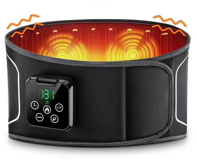 Main image of 3D Airbag Heating Pad for Back with Auto-Inflatable Massage