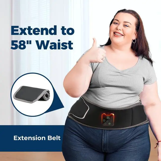 Alt view image 7 of 7 - 3D Airbag Heating Pad for Back with Auto-Inflatable Massage