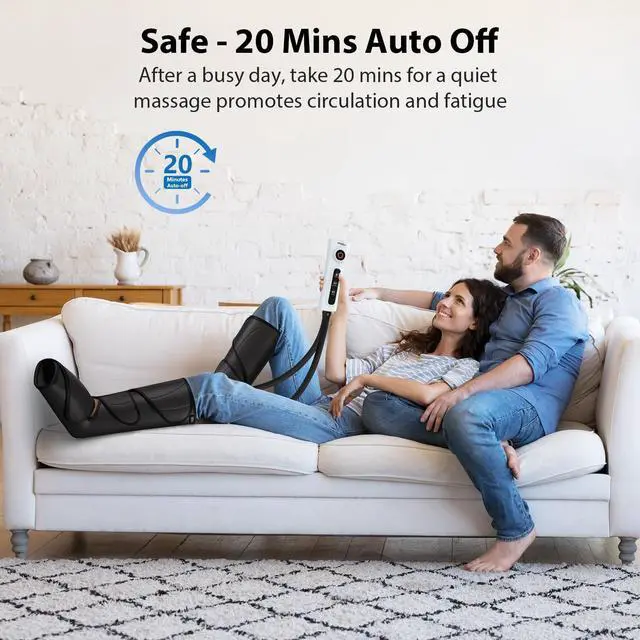 Alt view image 2 of 6 - Leg Massager for Circulation and Pain Relief FSA - HSA