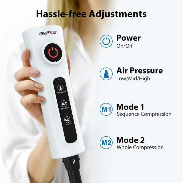 Alt view image 3 of 6 - Leg Massager for Circulation and Pain Relief FSA - HSA