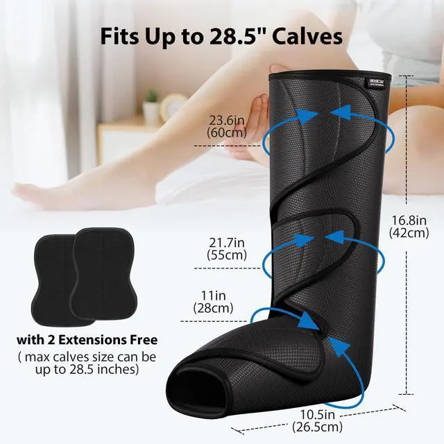 Alt view image 4 of 6 - Leg Massager for Circulation and Pain Relief FSA - HSA