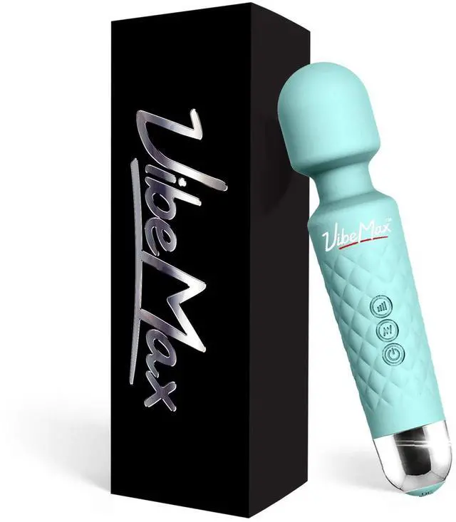 Main image of Rechargeable Personal Massager - Powerful Multi Speed Vibration - Whisper Quiet - Waterproof - for Muscle Tension Relief in Neck, Back, Shoulders, Legs and Feet - Turquoise