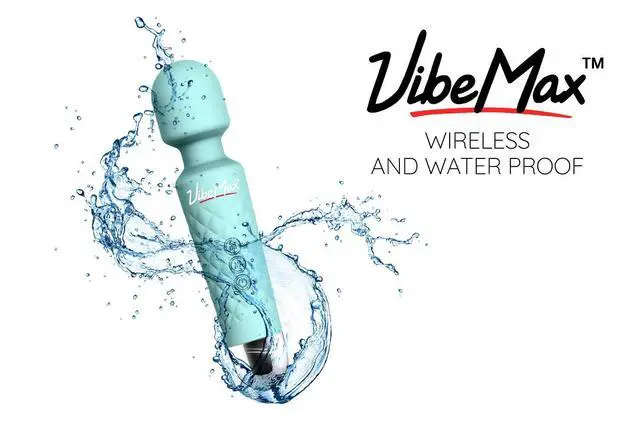 Alt view image 4 of 5 - Rechargeable Personal Massager - Powerful Multi Speed Vibration - Whisper Quiet - Waterproof - for Muscle Tension Relief in Neck, Back, Shoulders, Legs and Feet - Turquoise