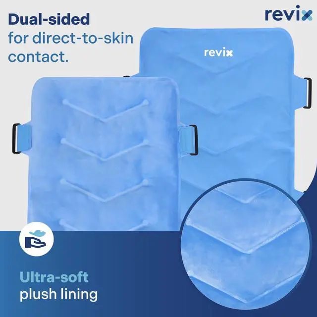Alt view image 4 of 7 - XXL Full Back Ice Pack Wrap, Large Gel Packs for Injuries Reusable