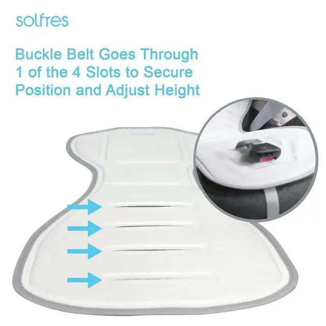 Alt view image 5 of 7 - Hydro Gel Car Seat Cooler Mat for Baby. No Refrigeration Needed. Carseat and Stroller Cooling Pad Cushion Liner with Breathable 3D Mesh Anti-Slip Back. for Kids Toddlers 12-48 Months