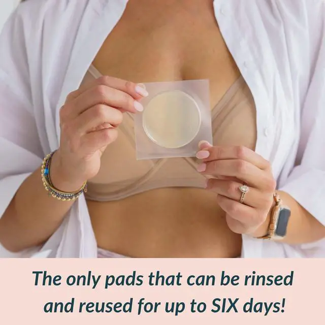 Alt view image 4 of 6 - ComfortGel HydroGel Nursing Pads | Cooling | Reusable | 2 Pair