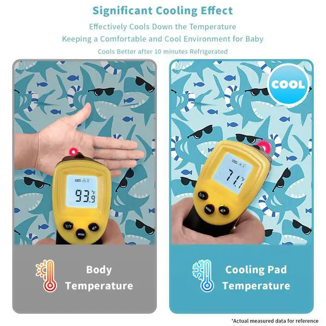 Alt view image 4 of 6 - Gel Car Seat Cooling Pad for Baby