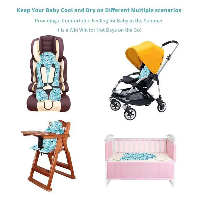 Alt view image 6 of 6 - Gel Car Seat Cooling Pad for Baby