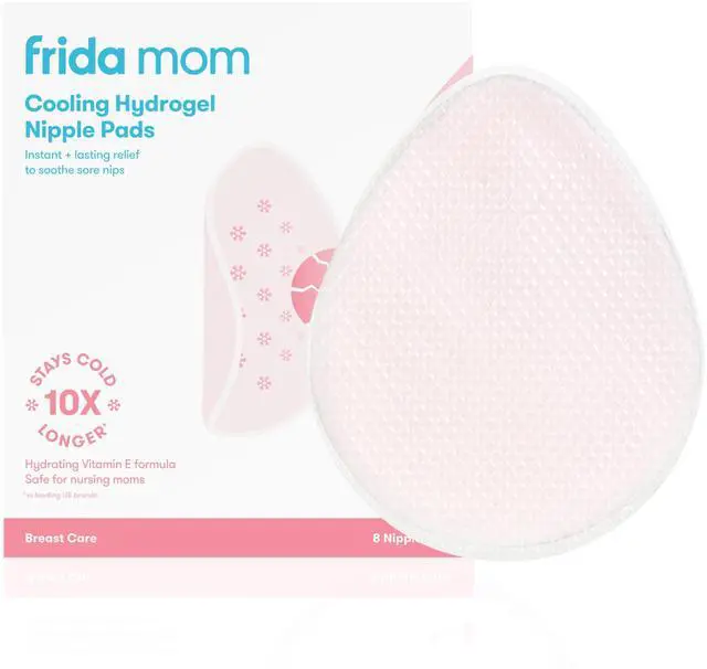 Main image of Nursing Pads, Cooling Hydrogel Nipple Pads for Hydration, 8ct