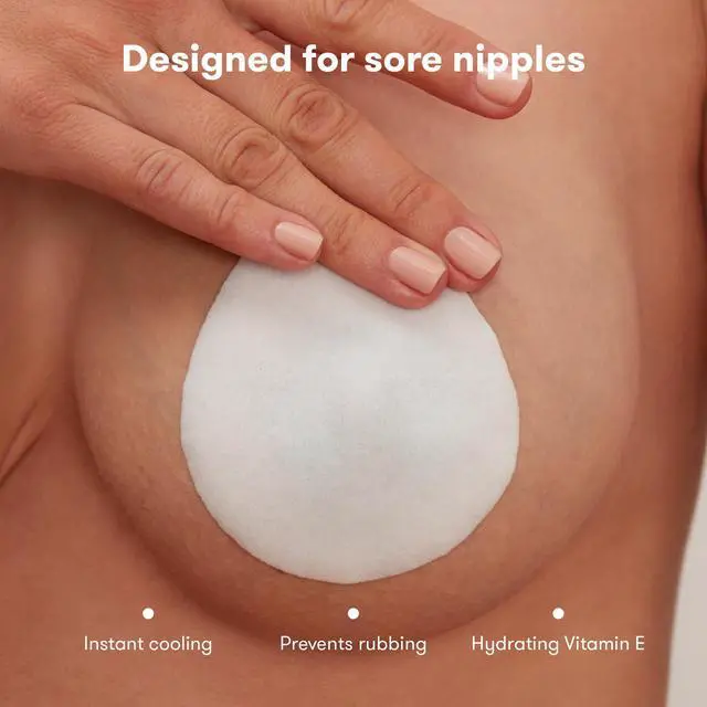 Alt view image 3 of 7 - Nursing Pads, Cooling Hydrogel Nipple Pads for Hydration, 8ct