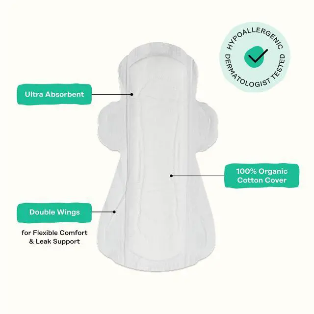 Alt view image 5 of 7 - - Cooling Herbal - Super - Pads for Women