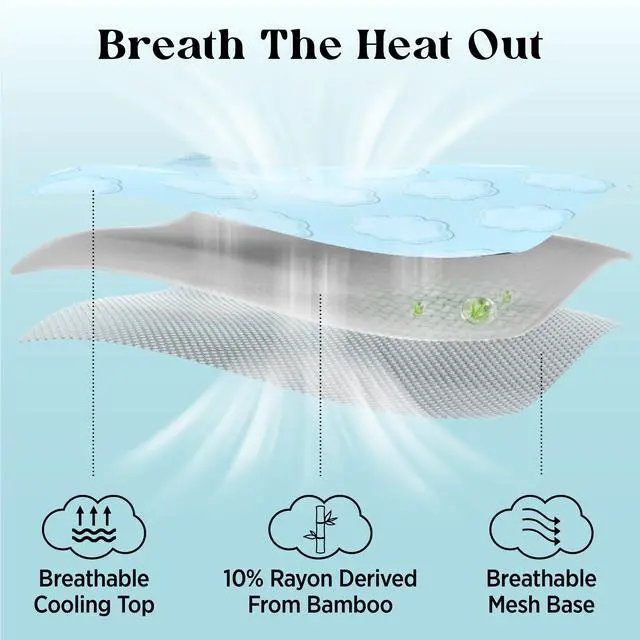 Alt view image 3 of 7 - ApexCloud QMAX>0.5 Breathable XL Dog Cooling Mat,44x30
