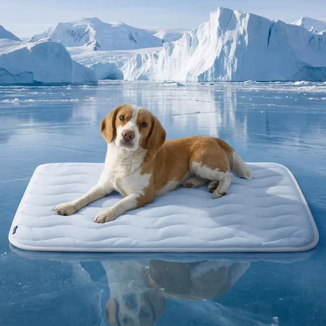 Main image of Cooling Mat for Large Dogs,Washable Breathable QMax>0.4 Cool Fiber