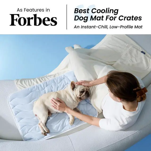 Alt view image 2 of 7 - Cooling Mat for Large Dogs,Washable Breathable QMax>0.4 Cool Fiber