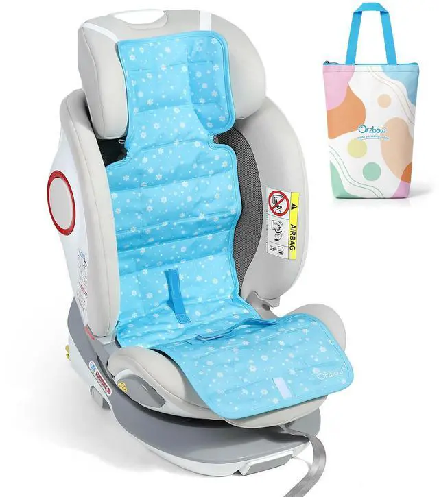 Main image of Carseat Cooling Pad with Insulated Bag for Baby, Blue