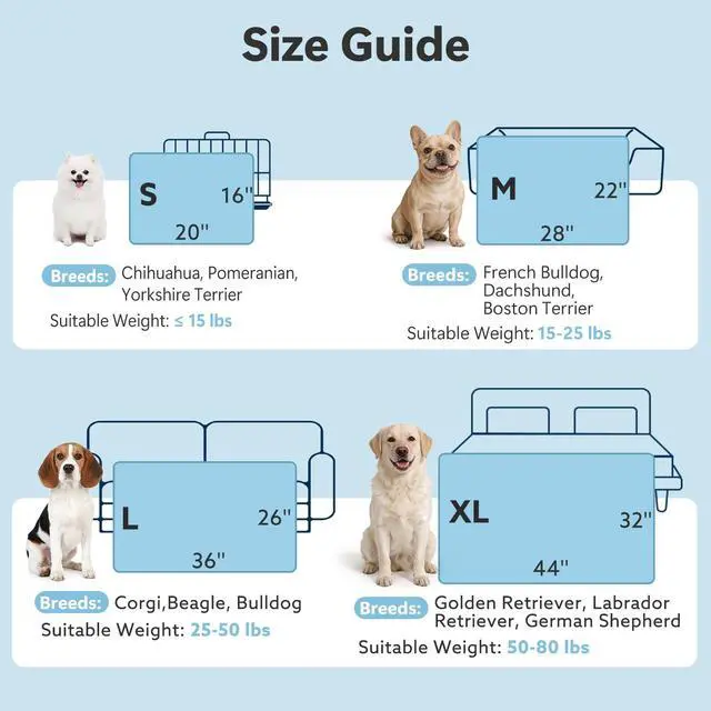 Alt view image 7 of 7 - Cooling Mat for Dogs, Q-Max>0.5 Instant Temp Drop Dog Cooling Mats for Medium Dogs&Cats, Cooling Pad for Dog - Indoor Outdoor Travel Use, Snag ResistantMachine Washable&Anti-Slip, 28"X22" Blue