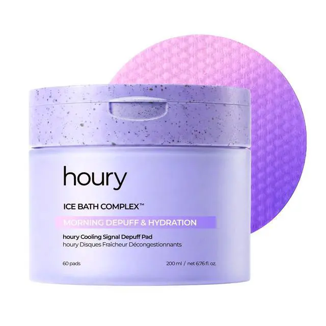 Main image of Cooling Signal Depuff Toner Pad - Color Changing Face Pads for Morning Puffiness & Redness Relief with 10 Types of Hyaluronic Acid, Caffeine & Panthenol, Korean Skincare 60 Pads (1 Pack)
