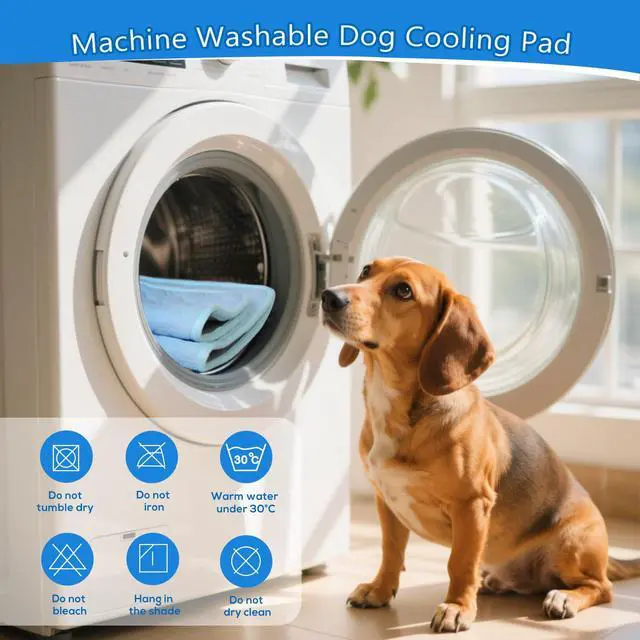 Alt view image 5 of 6 - Arc-Chill Dog Cooling Mat, Non-Slip Washable Portable Cool Pad