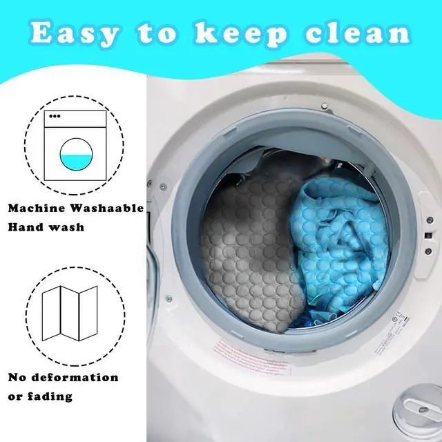 Alt view image 4 of 7 - Dog Cooling Mat for Dogs, Pet Cooling Pad Bed for Dog Easy Washable for All Types of Pets and Perfect for Both Indoor and Outdoor Use, Including Car Seats 59" x 40"