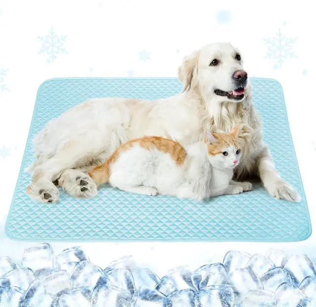Main image of Self-Cooling Dog Mat Breathable Pet Cooling Pad