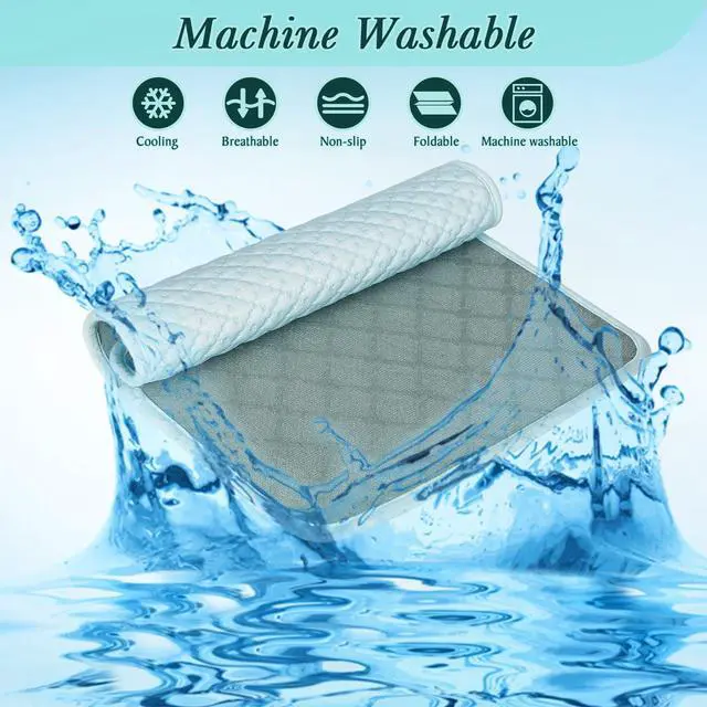 Alt view image 6 of 7 - Self-Cooling Dog Mat Breathable Pet Cooling Pad