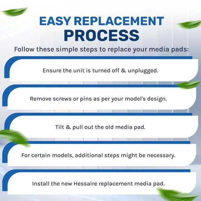 Alt view image 7 of 7 - Replacement Evaporative Cooler Pads - Swamp Cooler Replacement Pads Corrugated Build - Low Odor Xel50 Media Evaporative Cooling Pad for 3100 CFM Cooler Fan - 3 Panels, 21.75 x 10 & 18