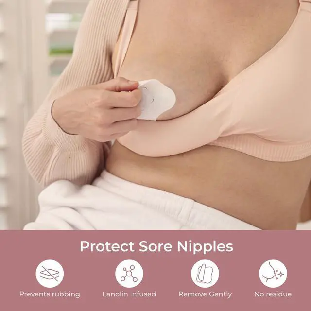 Alt view image 2 of 7 - Hydrogel Nursing Pads,Cooling Relief,Breastfeeding Essentials 6pcs